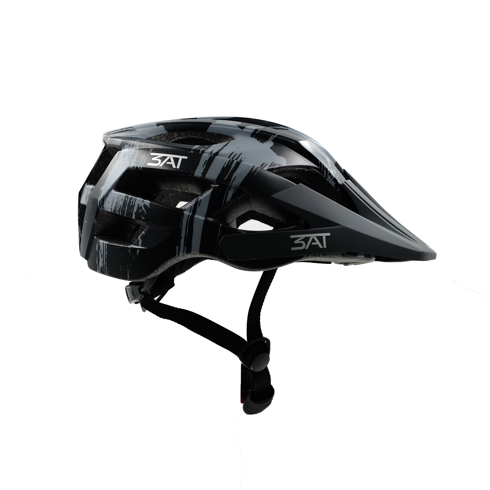 Casca de protectie offROAD Negru/Gri, Marimea M-L , 58-61 cm