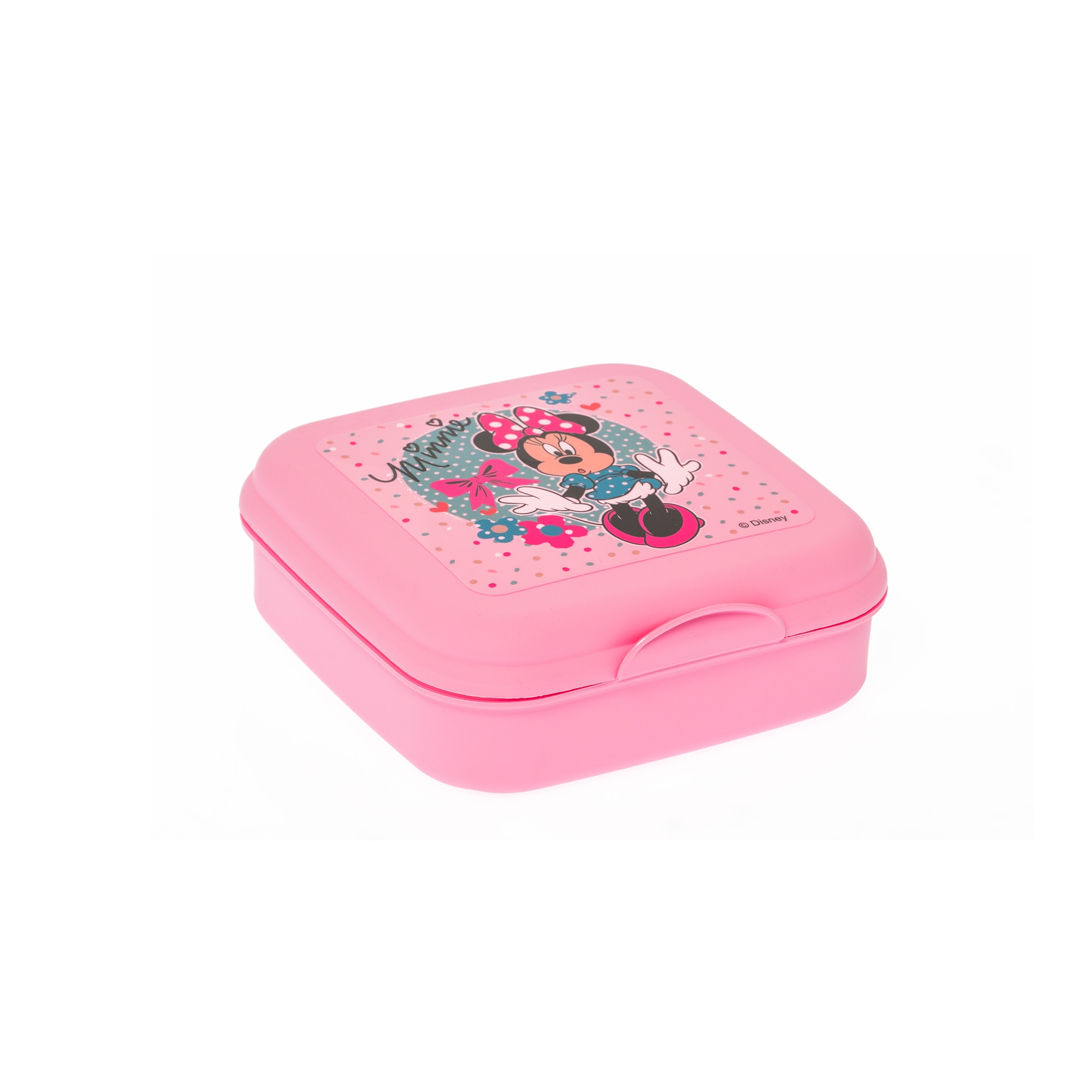 Cutie alimentara, Disney, model Minnie Mouse, Roz, 15x15 cm