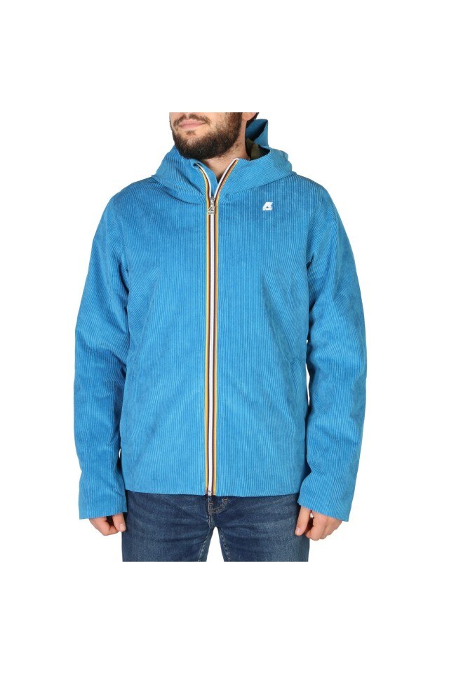 Geaca model K008I70 K-Way, Albastru