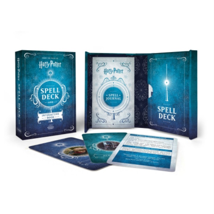 Harry Potter: Spell Deck and Interactive Book of Magic - Donald Lemke