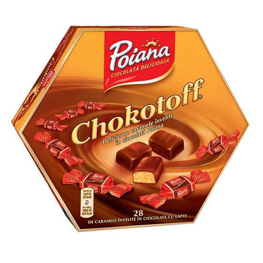 Caramele Chokotoff 238g Poiana