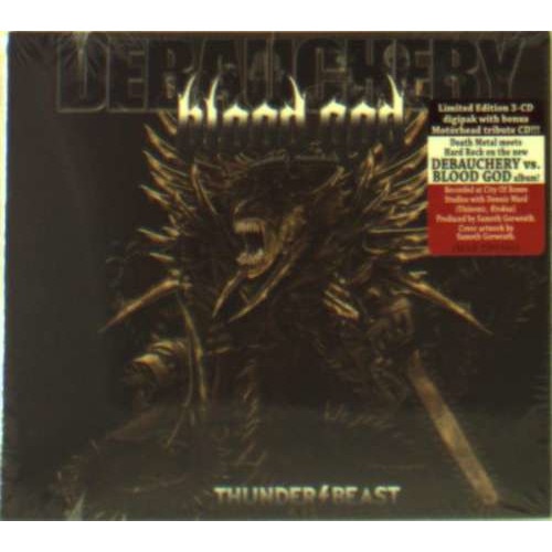 Debauchery Vs. Blood God - Thunderbeast -Digi- (CD)