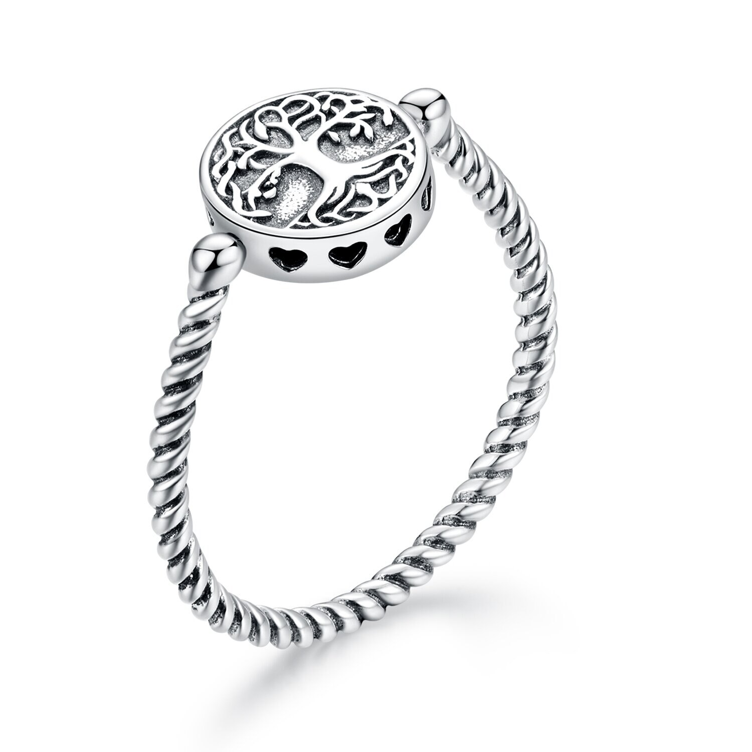 Inel din argint Loved Tree