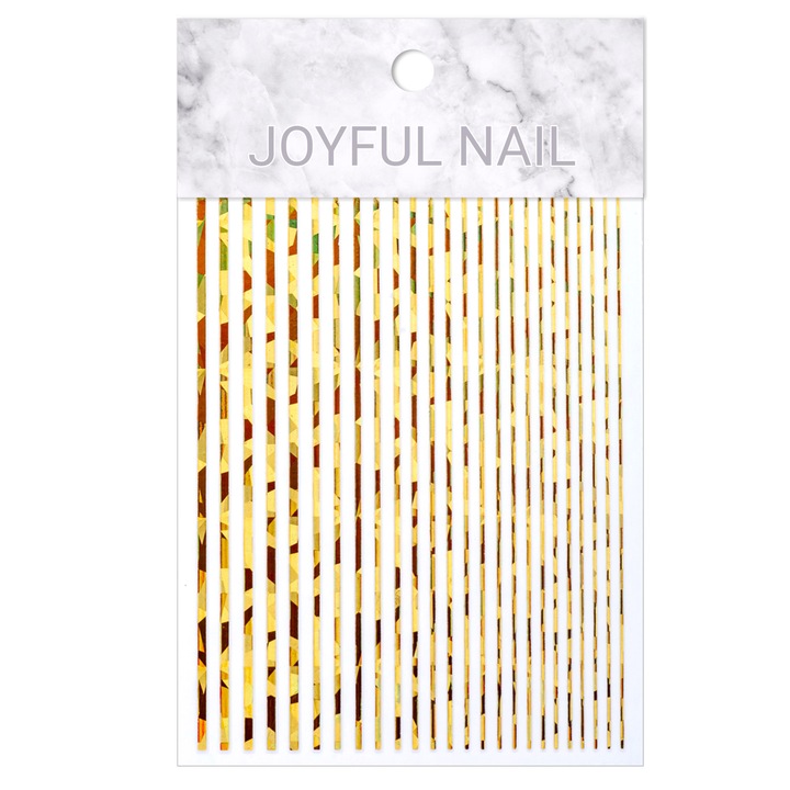 Tatuaj sticker Lila Rossa, cu efect acrilic, pentru decor unghii, nail art 009