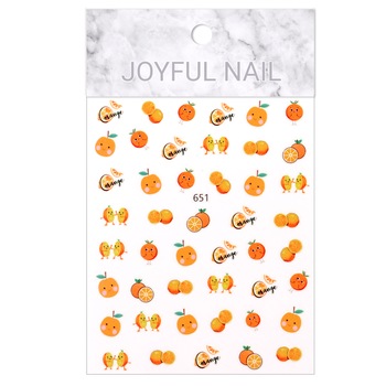 Tatuaj sticker Lila Rossa, cu efect acrilic, pentru decor unghii, nail art 651 Tatuaj sticker Lila Rossa, cu efect acrilic, pentru decor unghii, nail art 651