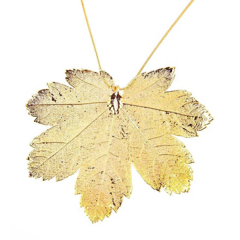 Pandantiv Ariki din frunza naturala de artar LF42A