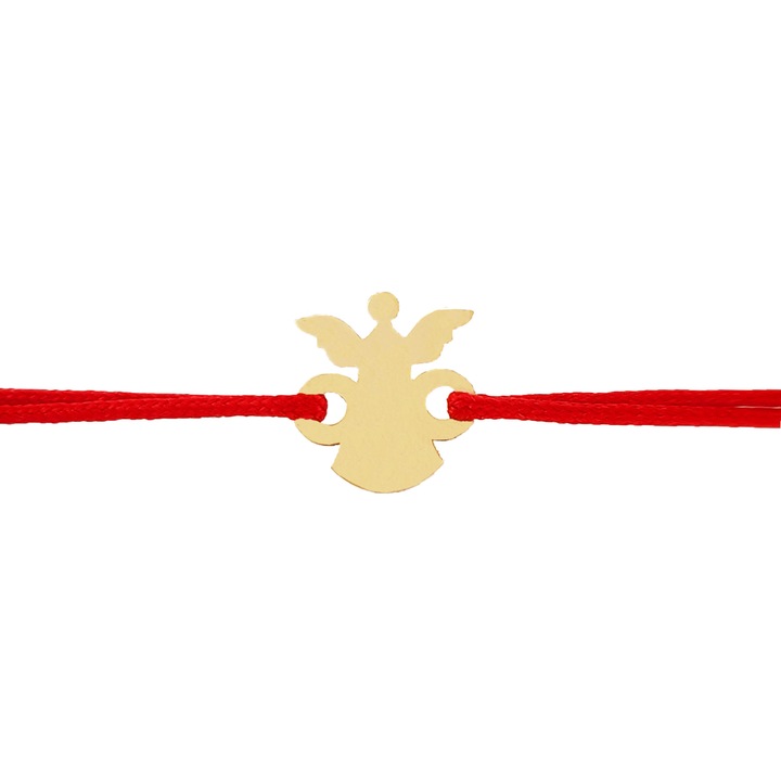 Bratara snur reglabil, Grata, Inger,Aur 14k