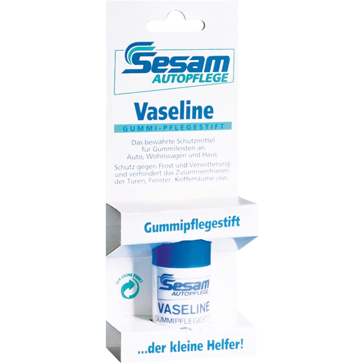 Stick vaselina Sesam, balsam cauciuc, ingrijire, intretinere garnituri de etansare auto, rulota, usi, ferestre, termopan, casa, garaj, 25 ml