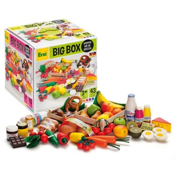 Set alimente asortate din lemn, Erzi Set alimente asortate din lemn, Erzi