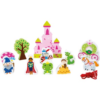 Castelul Printesei, jucarie de snuruit, din lemn Castelul Printesei, jucarie de snuruit, din lemn