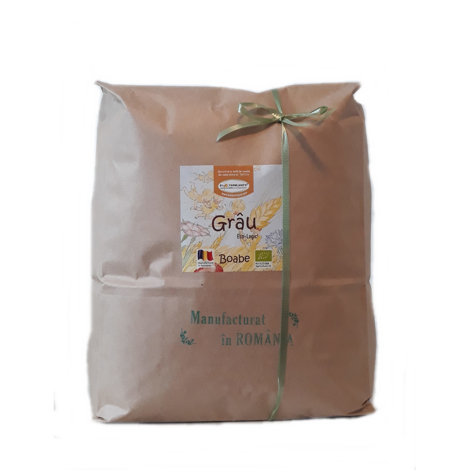 Boabe Grau 5kg bio/ECO Biofarmland