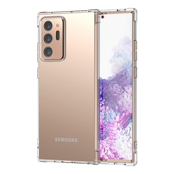 Husa de protectie spate din silicon soft pentru Samsung Galaxy Note 20 Ultra, bumper, carcasa, transparenta, BBL1902 Husa de protectie spate din silicon soft pentru Samsung Galaxy Note 20 Ultra, bumper, carcasa, transparenta, BBL1902