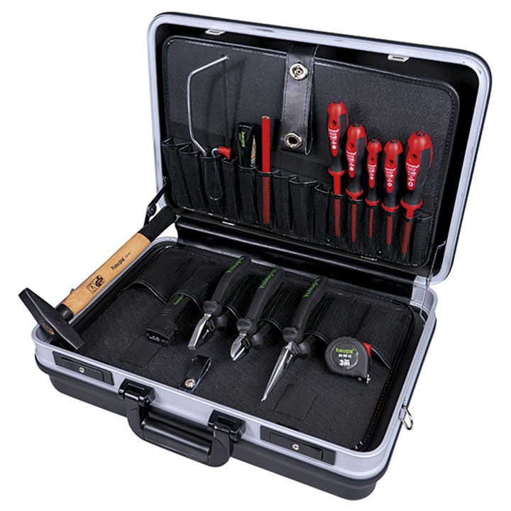 Valiza scule Start Up Light, Haupa, 14 piese