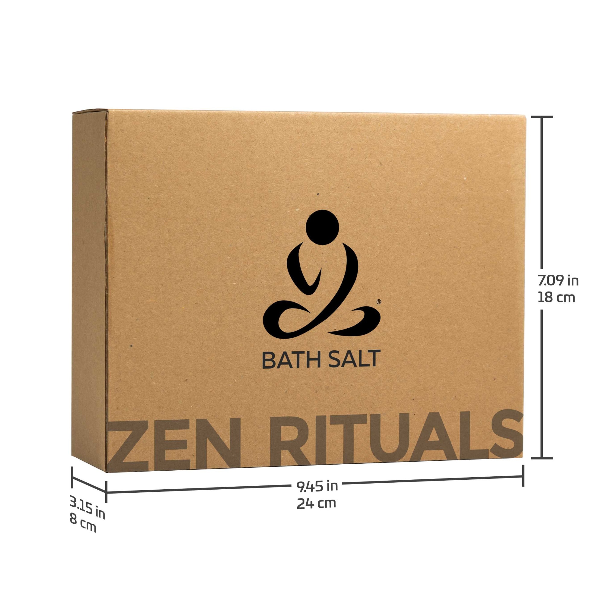 Zen Rituals Salt Комплект Zen Rituals – 3 контейнера соли за вана с етерични масла ...