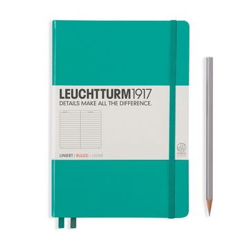 Notebook A5 Coperta Rigida, Dictando, Turcoaz, Leuchtturm1917 Notebook A5 Coperta Rigida, Dictando, Turcoaz, Leuchtturm1917