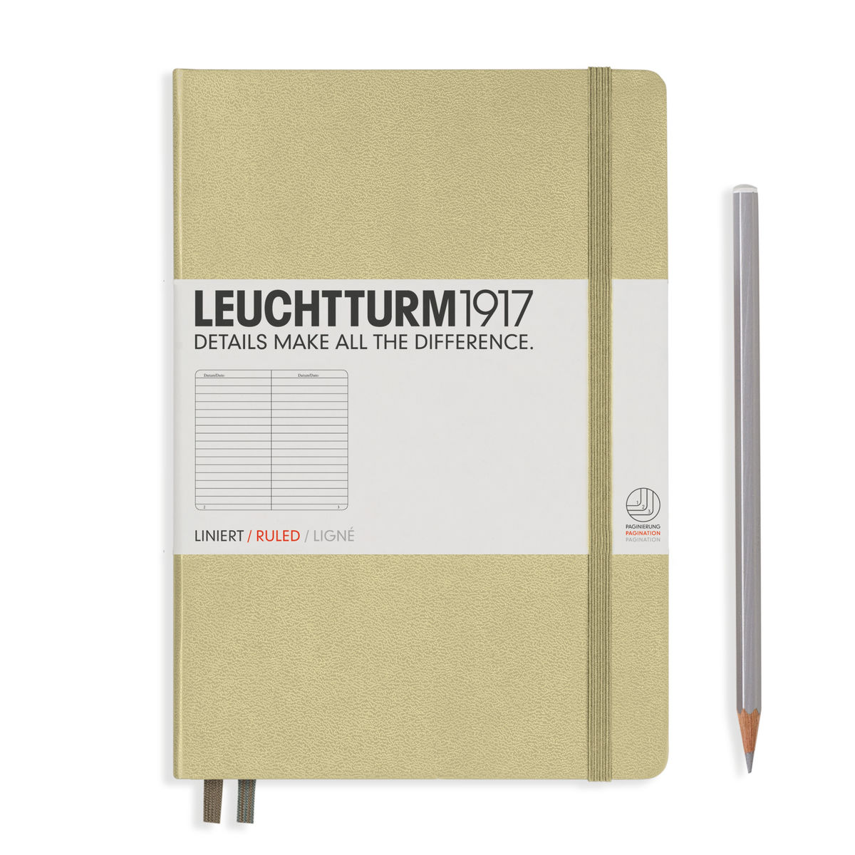 Notebook A5 Coperta Rigida, Dictando, Nisipiu, Leuchtturm1917