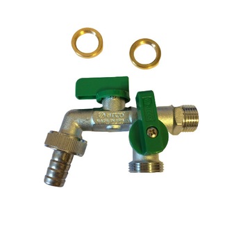 Robinet de gradina Arco Nano dublu mac anticalcar Vitaq 1/2 Robinet de gradina Arco Nano dublu mac anticalcar Vitaq 1/2