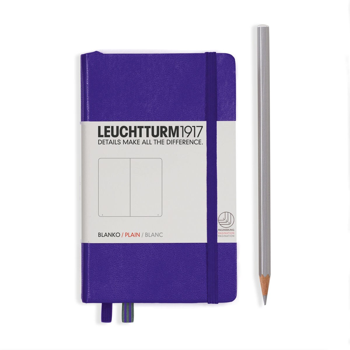 Notebook A6 Coperta Rigida, Velin, Violet, Leuchtturm1917