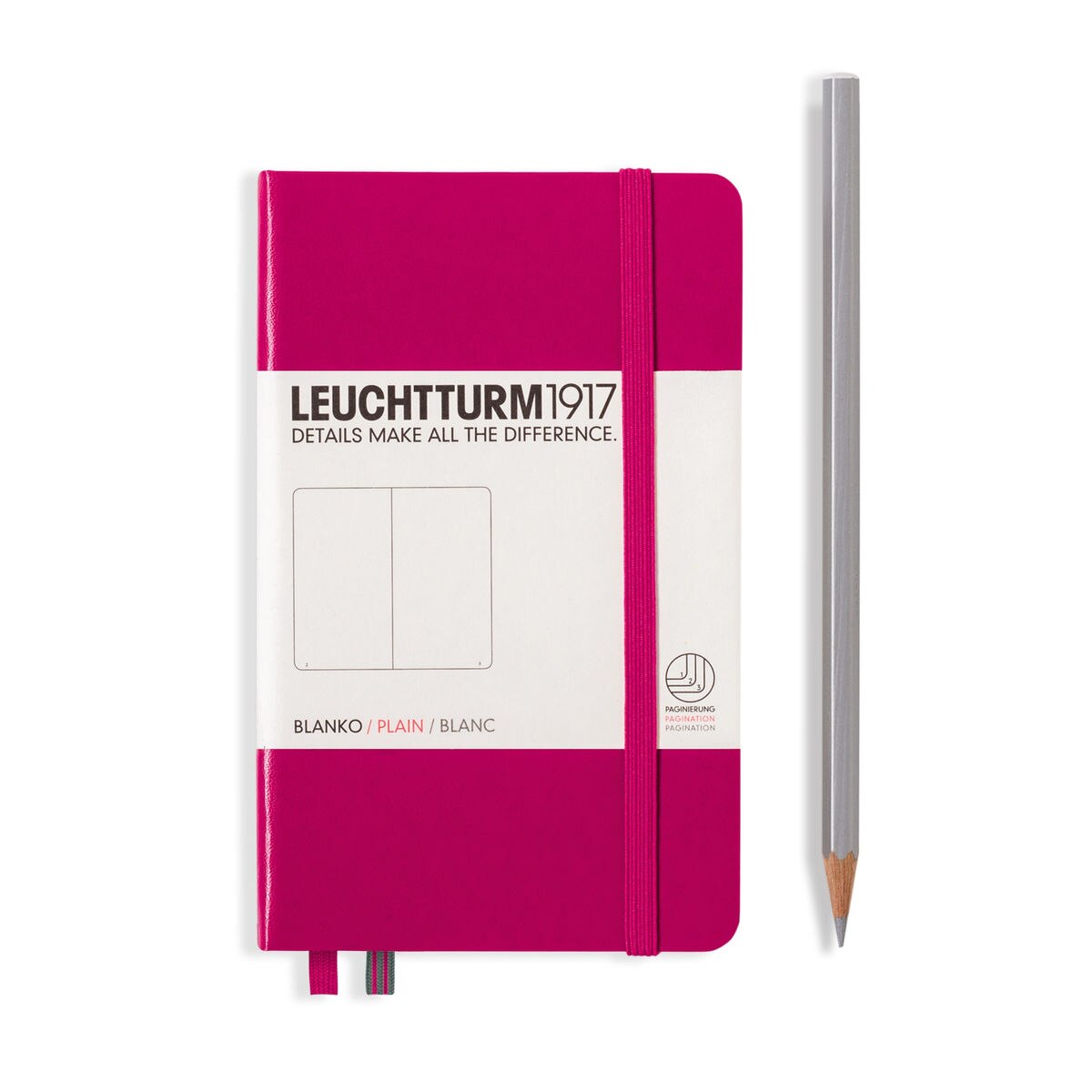 Notebook A6 Coperta Rigida, Velin, Magenta, Leuchtturm1917