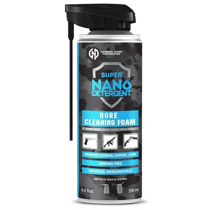 Spray Spuma de Curatare Nano Protect 200ml