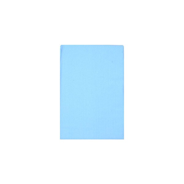 Cearceaf cu elastic pentru saltea 120 x 60 x 12 cm Ty i My 064-21A, Albastru