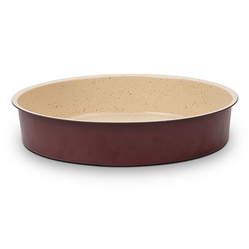 Tava pentru copt rotunda 36 cm cu invelis antiaderent Terrestrial NAVA NV 103 054 Tava pentru copt rotunda 36 cm cu invelis antiaderent Terrestrial NAVA NV 103 054