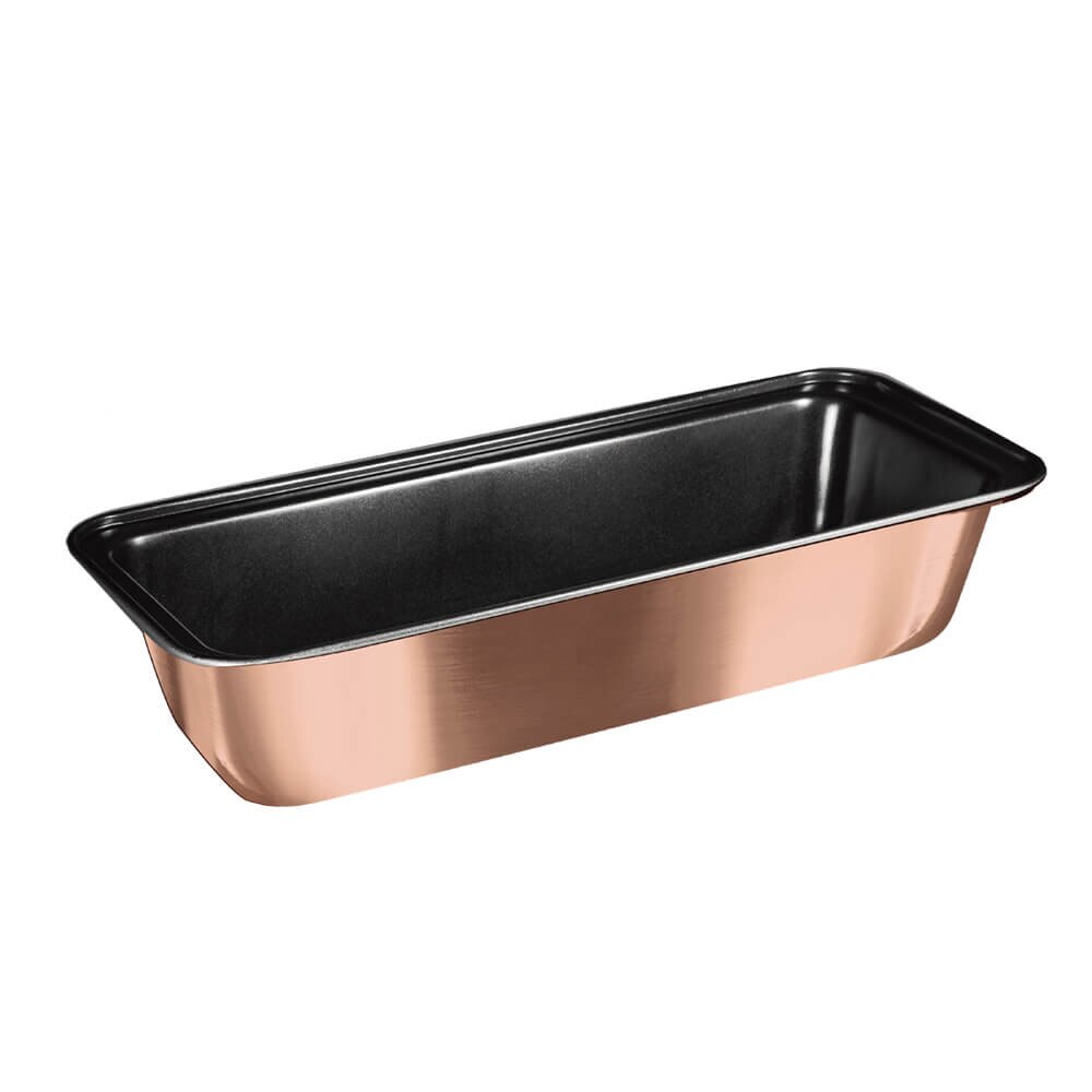 Tava pentru cuptor dreptunghiulara 33x14cm Rose Gold Metallic Collection Berlinger Haus BH 6471