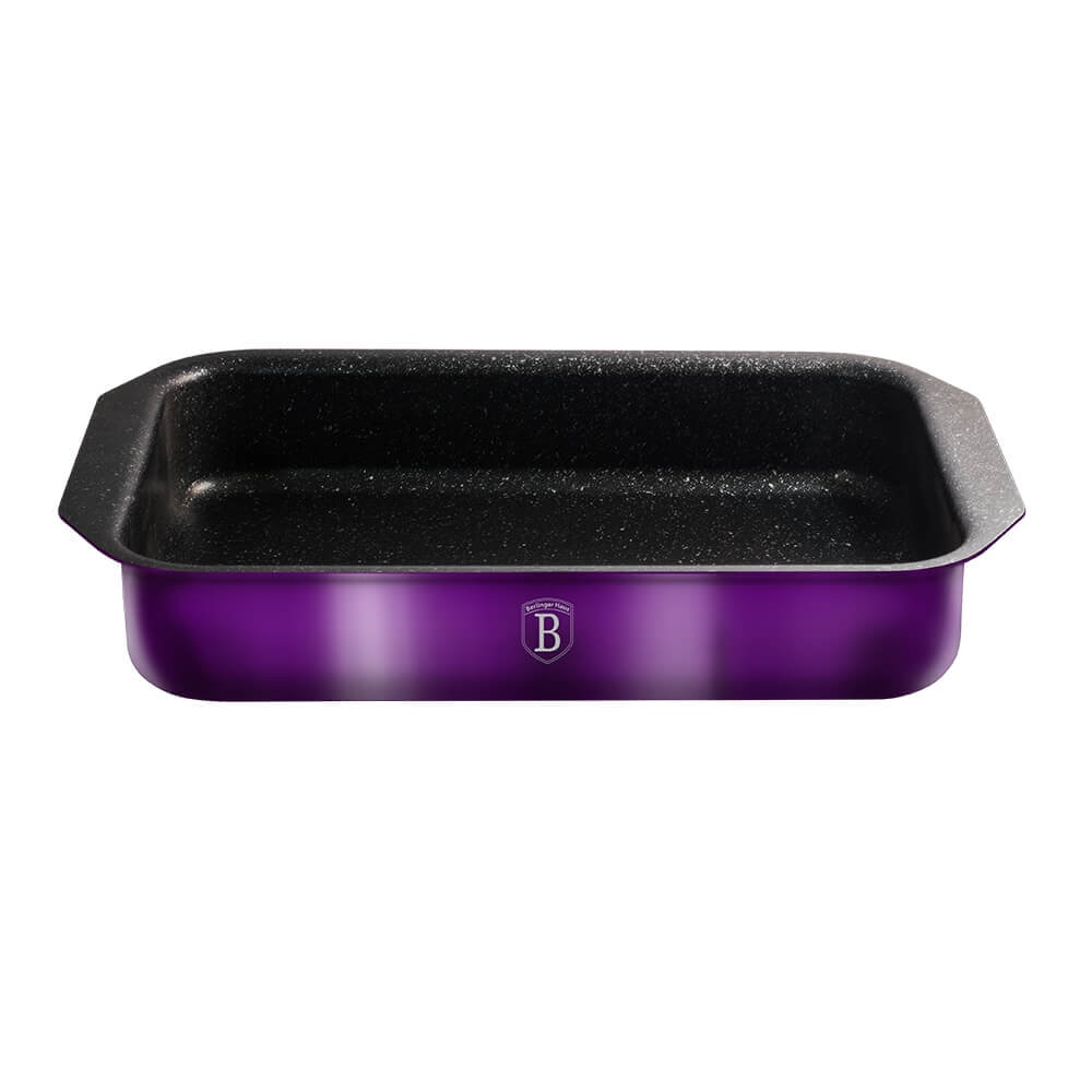 Tava pentru cuptor dreptunghiulara 35x27cm Metallic Line Royal Purple Berlinger Haus BH 1868