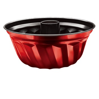Tava pentru cuptor cu invelis din titan bundt 25x10.5 cm Burgundy Metallic Line Berlinger Haus BH 1543 Tava pentru cuptor cu invelis din titan bundt 25x10.5 cm Burgundy Metallic Line Berlinger Haus BH 1543
