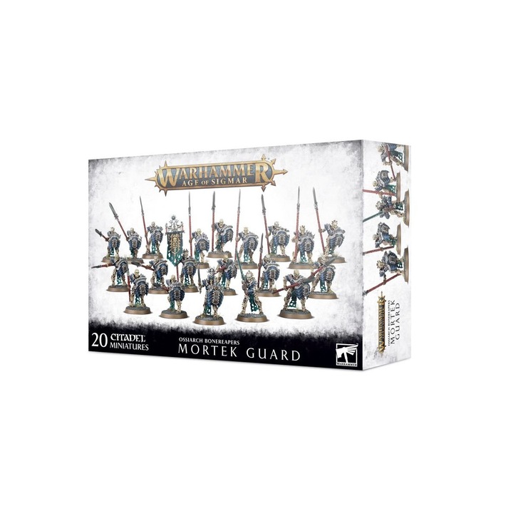 Pachet Miniaturi Warhammer AOS, Games Workshop, Ossiarch Bonereapers Mortek Guard