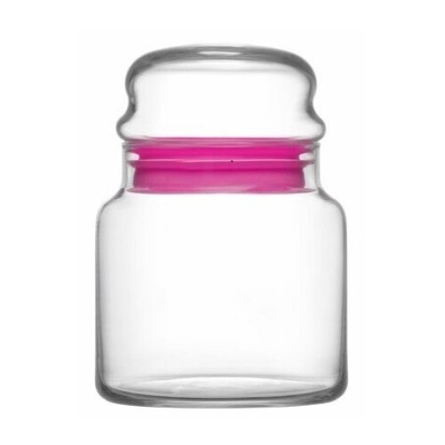 Set 2 Recipiente, Lav, Sticla, 635ml, 10.2cm, Sera, Transparent, Cu capac