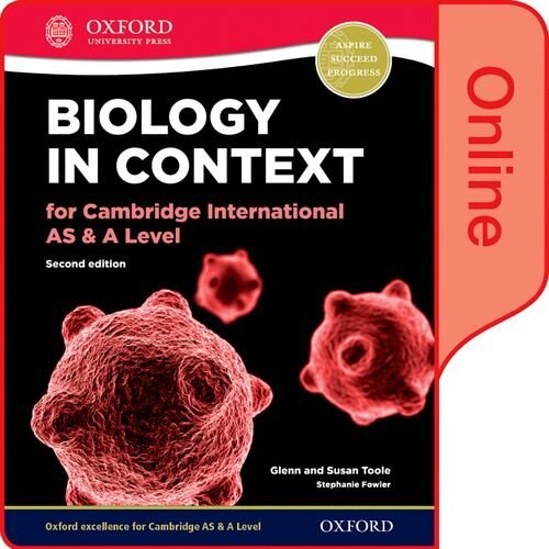 Biology in Context for Cambridge International AS & A Level: Online Student Book (Printed Access Code) - Glenn TooleSusan Toole