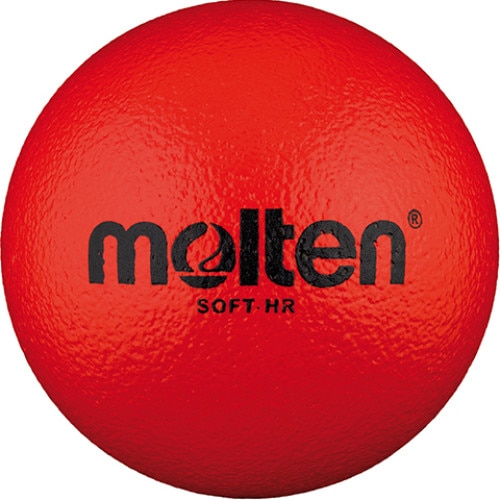 Minge soft Molten SG-HR, din spuma, 160 mm, 100 grame, rosie