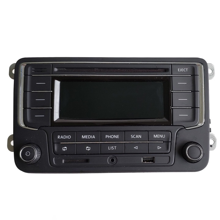 Radio auto VW RCN210, Chigods, Adaptor Canbus, Bluetooth, CD, MP3, USB, Golf / Passat / Jetta, Negru