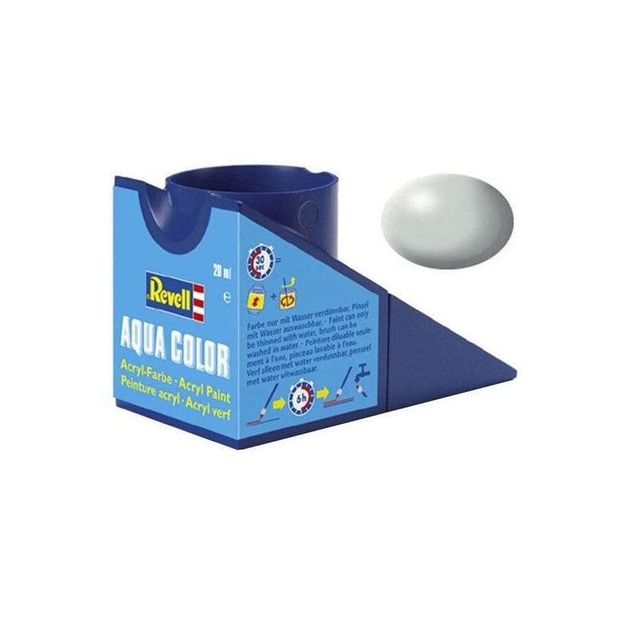 Vopsea acrilica gri mat pentru modelism 18 ml