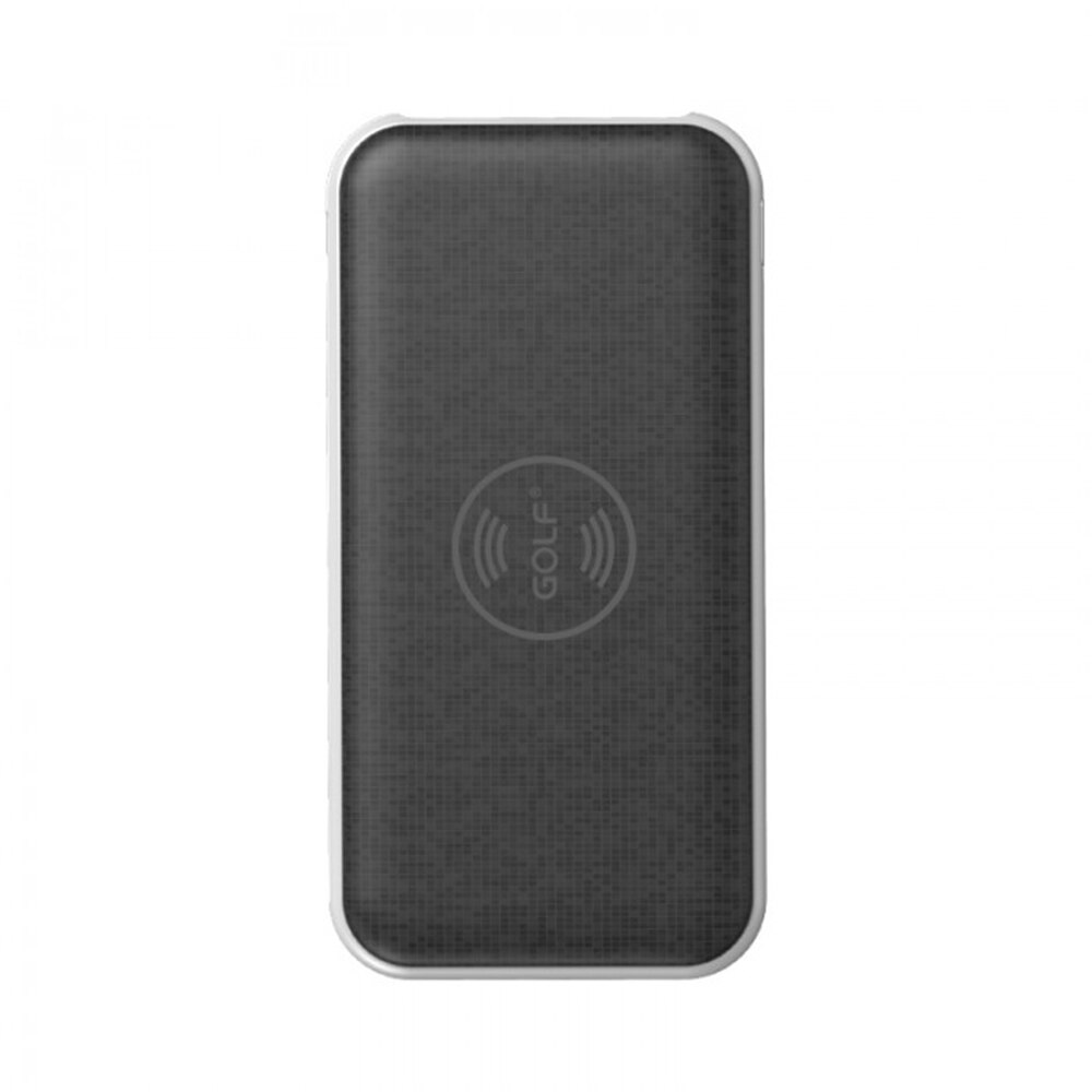 Baterie Externa Golf Top cu incarcare Wireless 8.000 mAh, Neagra