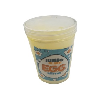 Gelatina EGG Jumbo Slime, la tub de 12 cm, 220ml Gelatina EGG Jumbo Slime, la tub de 12 cm, 220ml