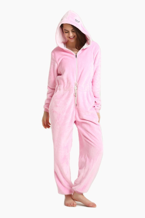 Пижама кигуруми, Розово славейче, размер L