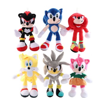 Set 6 Jucarii din Plus Sonic Hedgehog -Ariciul Sonic si Prietenii Set 6 Jucarii din Plus Sonic Hedgehog -Ariciul Sonic si Prietenii