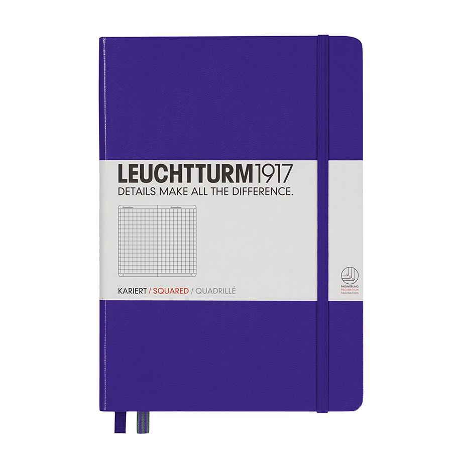 Notebook A5 Coperta Rigida, Matematica, Violet, Leuchtturm1917