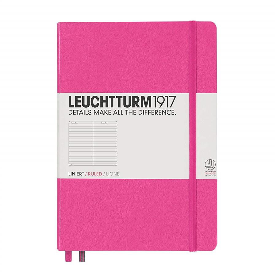 Notebook A5 Coperta Rigida, Dictando, Roz, Leuchtturm1917