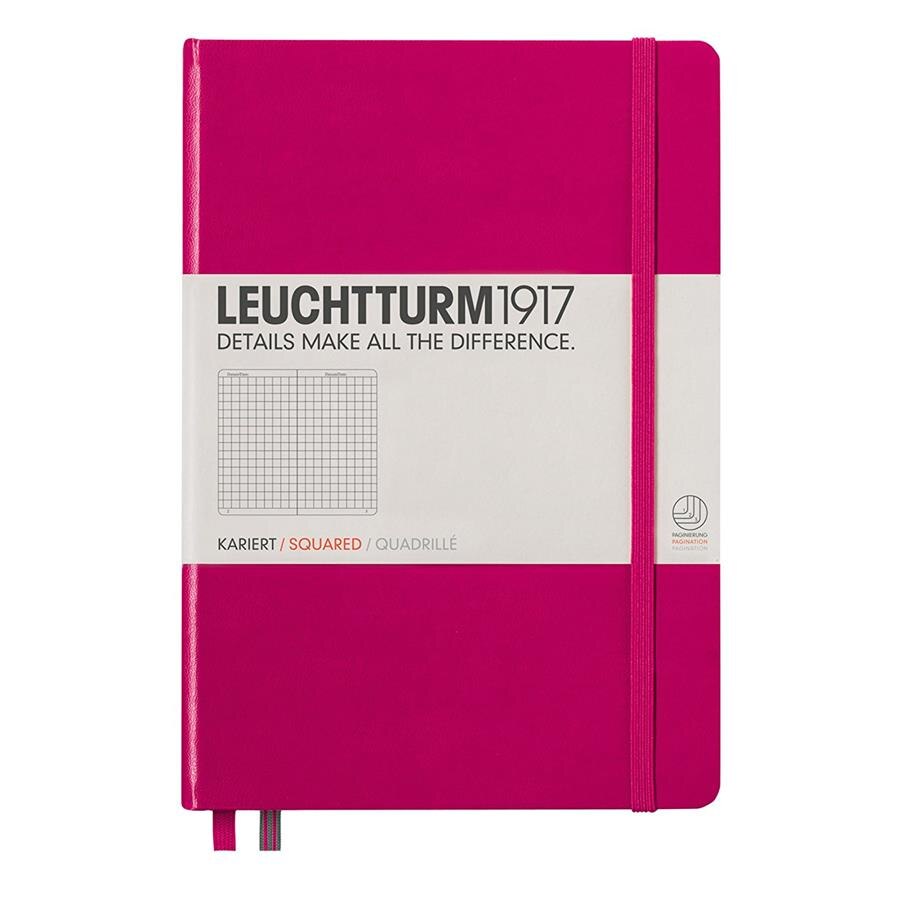 Notebook A5 Coperta Rigida, Matematica, Magenta, Leuchtturm1917