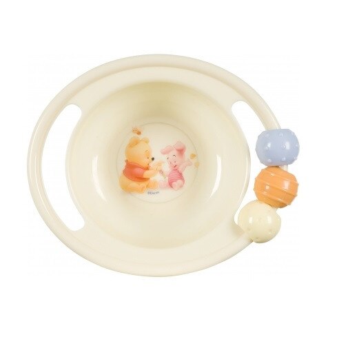 Bol de hranire cu bile Disney Winnie the Pooh, melamina, 16 cm