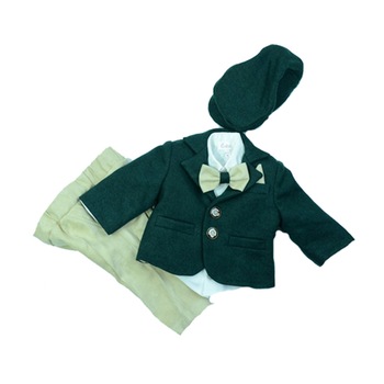 Costum elegant 6 piese pentru baieti Colibri 2035-V, Verde, 80 cm Costum elegant 6 piese pentru baieti Colibri 2035-V, Verde, 80 cm
