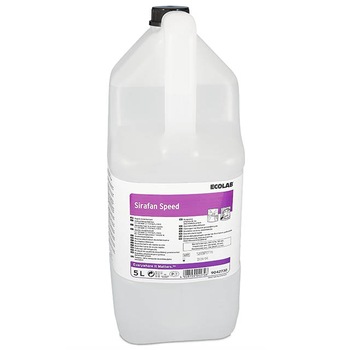 Dezinfectant rapid pentru suprafete, fara clatire SIRAFAN SPEED 5L ECOLAB, Avizat, Biocid Dezinfectant rapid pentru suprafete, fara clatire SIRAFAN SPEED 5L ECOLAB, Avizat, Biocid