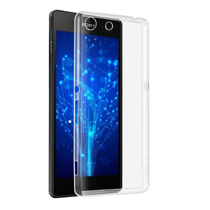 Husa Sony Erricson Xperia E4, Silicon, ultra slim, transparenta