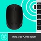Mouse Wireless Logitech B170, Negru