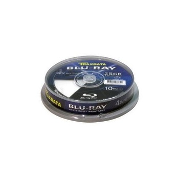 Blu-Ray Traxdata, 25GB, 4x, printabil, 10 buc. Blu-Ray Traxdata, 25GB, 4x, printabil, 10 buc.