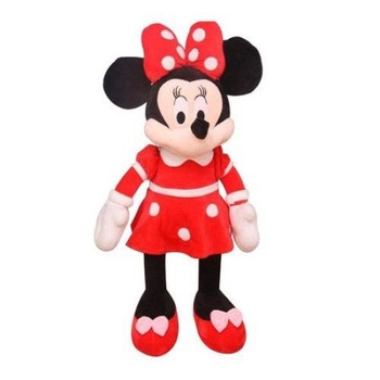 Mascota Gigant Minnie Mouse Din Plus 130 cm, rosu - Krista® Mascota Gigant Minnie Mouse Din Plus 130 cm, rosu - Krista®