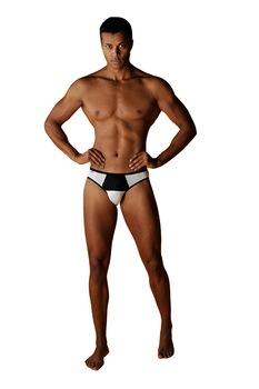 Slip Clasic barbati, Model 4, Colorat, Tuareg, Alb/Negru Slip Clasic barbati, Model 4, Colorat, Tuareg, Alb/Negru